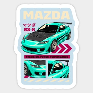 RX-8 Lover Sticker